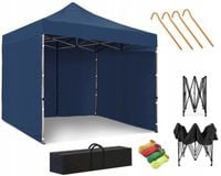 PAWILON NAMIOT OGRODOWY HANDLOWY 3x3 m EKSPRESOWY CATERINGOWY TARGOWY TORBA