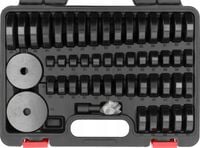 ZESTAW DO OSADZANIA ŁOŻYSK USZCZELNIACZY I ŁĄCZNIKÓW GUMOWYCH 52 elementy