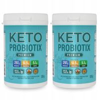 2x KETO PROBIOTIX PROBIOTYK - Suplement diety wspomagający odchudzanie 120g