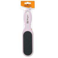TOP CHOICE Tarka do stóp pilnik dwstronny do pedicure 80/100