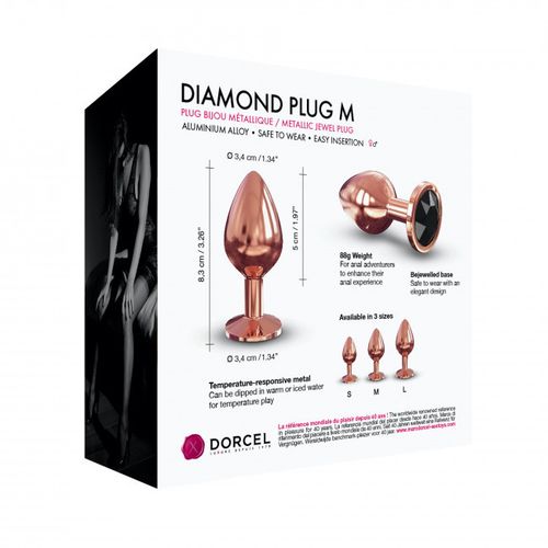 Dorcel Diamond Plug Rose Gold M na Arena.pl