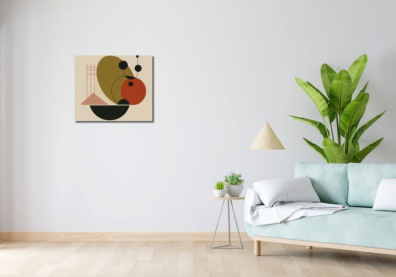 Obraz 60x50cm Geometryczny Balans zdjęcie 2