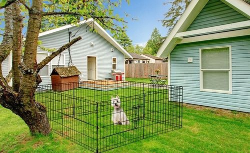 Kojec Klatka Modułowa Dla Psa Kota Królika Wybieg Zagroda Składana 61X61 cm na Arena.pl