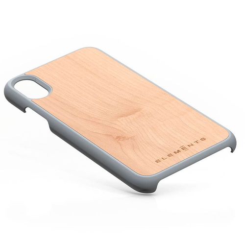 Drewniane etui do iPhone Xs/X (Light Grey) na Arena.pl