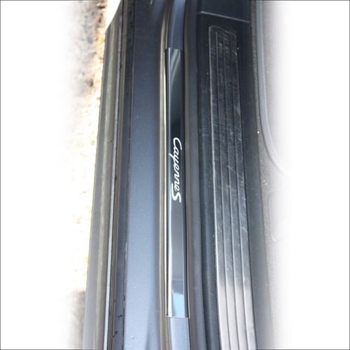 Listwa progowa PORSCHE CAYENNE 955 CAYENNE S Stal nierdzewna 304 połysk 4sz na Arena.pl