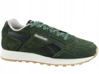 Buty męskie sportowe Reebok Glide 100221181 skórzane zielone wygodne 40