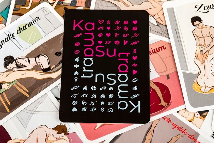 Karty z pozycjami KamaSutra Premium zdjęcie 2