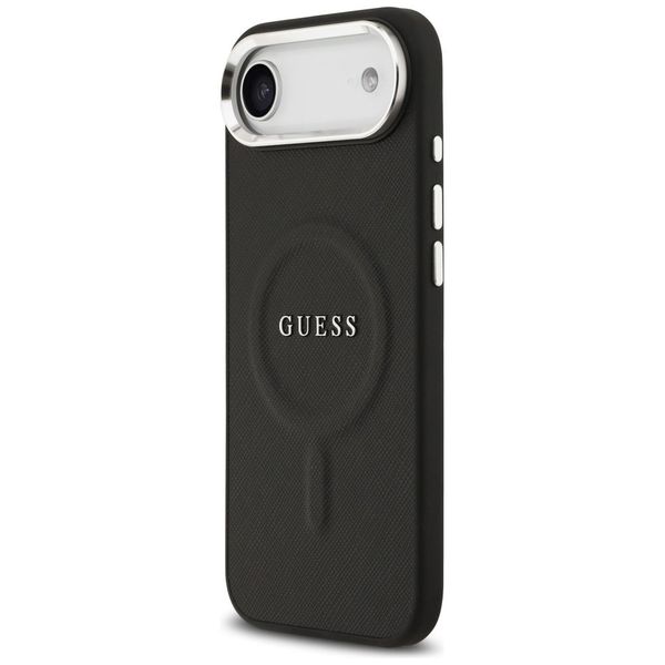 Etui Guess Classic Logo MagSafe do iPhone Air czarny zdjęcie 2
