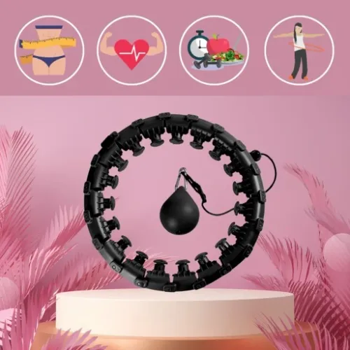 SMART HULA HOP Z OBCIĄŻENIEM ODCHUDZAJĄCE Z WYPUSTKAMI OBCIĄŻNIKIEM na Arena.pl