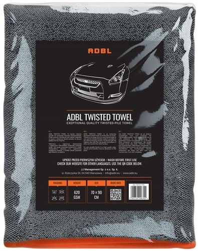 ADBL Twisted Towel Chłonny ręcznik do osuszania na Arena.pl