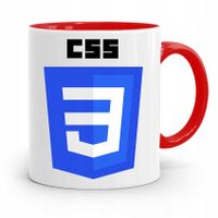 Kubek Czerwony Informatyka Programisty Css Prezent Z Nadrukiem Ze Zdjęciem