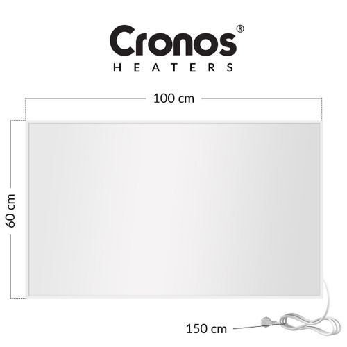 Panel Grzewczy Ir Cronos Carbon P800 White na Arena.pl