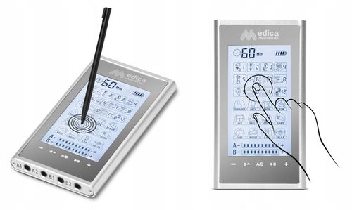 ELEKTROSTYMULATOR MIĘŚNI MASAŻER TENS EMS + ELEKTRODY 16 szt. ZESTAW XXL na Arena.pl