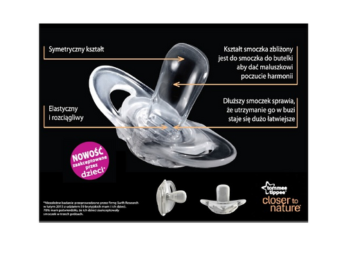 Tommee Tippee: Smoczek uspokajający moda boy na Arena.pl