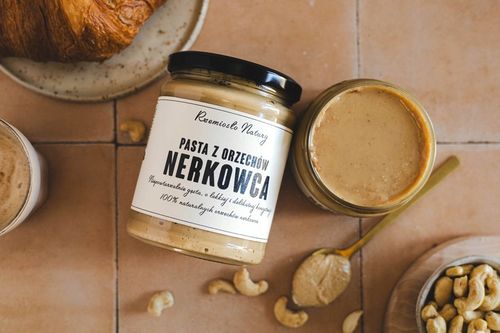 PASTA Z ORZECHÓW NERKOWCA 100% - 300g - Rzemiosło Natury na Arena.pl