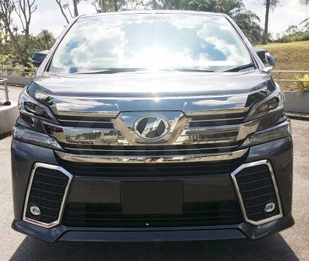 Toyota Vellfire - Chromowane Listwy Grill Atrapy Zderzaka Tuning na Arena.pl