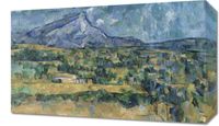Obraz 50x30cm Mont Sainte-Victoire, Paul Cezanne Vintage Salon