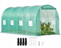 TUNEL FOLIOWY FOLIAK SZKLARNIA NA WARZYWA 2,5x4 m