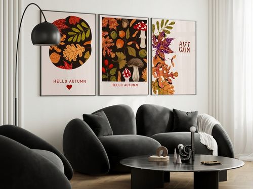 Obraz 30x40 Jesień Jesienne DUŻO WZORÓW plakaty dekoracja do salonu na Arena.pl