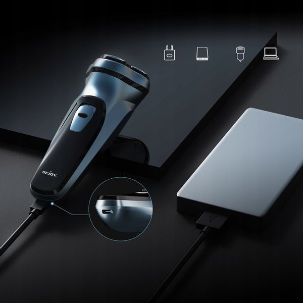 GOLARKA MĘSKA ELEKTRYCZNA MASZYNKA DO GOLENIA TRYMER DO BRODY zdjęcie 2