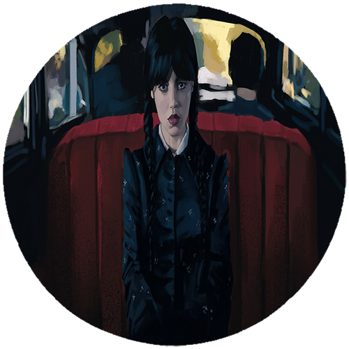 Podkładka pod myszkę Wednesday Addams na Arena.pl