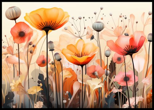 Plakat 84x59,5cm Taneczne Maki na Arena.pl