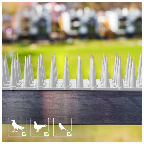 WYSOKIE KOLCE LISTWA NA PTAKI GOŁĘBIE PRZECIW PTAKOM GOŁĘBIOM 10 SZT na Arena.pl