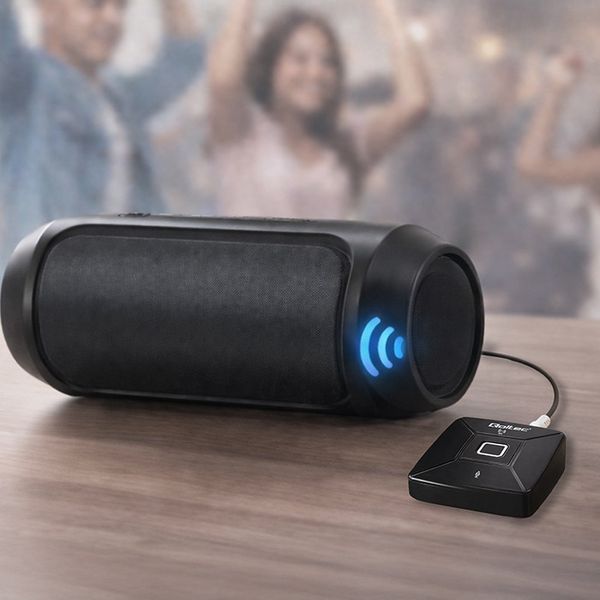 Qoltec Transmiter Audio Bluetooth 6.0 HiFi NFC/RCA/AUX zdjęcie 10