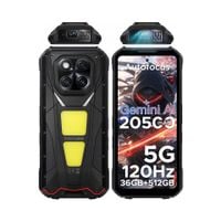 Wzmocniony Smartfon 5G DOOGEE VMAXPLAY 36+512GB 20500mAh/120Hz/NFC/Dual LED