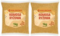 ZESTAW QUINOA KOMOSA RYŻOWA BIAŁA 2x1kg DOSKONAŁA NATURALNA JAKOŚĆ PREMIUM