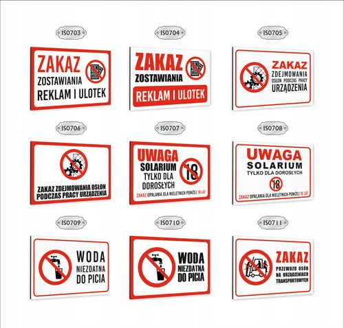 Tabliczka znak informacyjny DIBOND 40x30 ZAKAZ PALENIA nadruk UV na Arena.pl