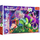 ND01_246939 PUZZLE 100 Smok Diplodok i przyjaciel