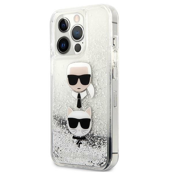 Etui Karl Lagerfeld do iPhone 13 Pro Max, Srebrny zdjęcie 2