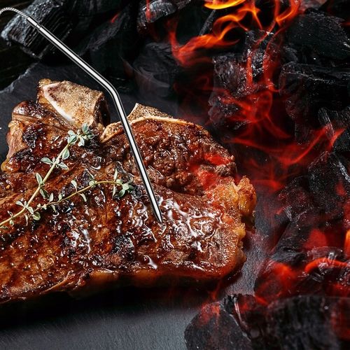 TERMOMETR KUCHENNY -50-300°C BEZPRZEWODOWY CYFROWY LCD SONDA DO MIĘS STEKÓW na Arena.pl