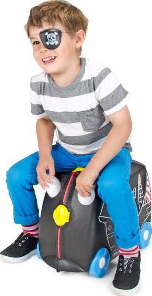 Walizka dla dzieci jeżdżąca Trunki Wóz Pirat Pedro TRU-0312 zdjęcie 3
