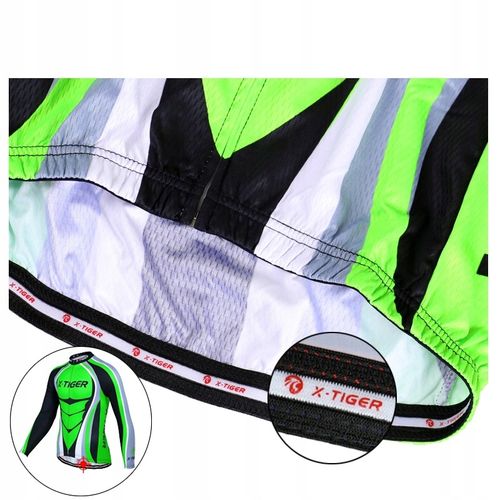 Bluza Kolarska Męska Z Ociepleniem Termoaktywna Wygodna Stylowa X-Tiger M na Arena.pl