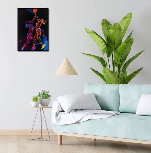 Plakat 39,5x55cm Mecz W Kosza zdjęcie 4