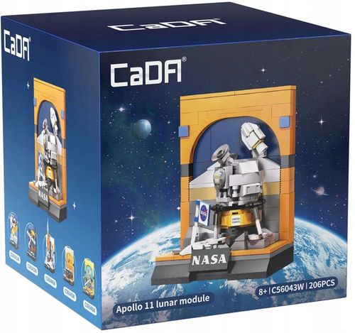 DUŻY ZESTAW KOSMICZNY KLOCKI KONSTRUKCYJNE CADA NASA WYSTAWA 1182 ELEMENTÓW na Arena.pl