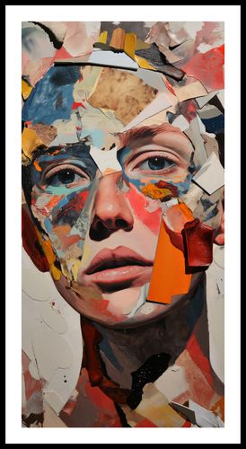 Plakat 50x100cm Podział Samego Siebie na Arena.pl