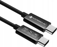 Szybki kabel do transmisji Thunderbolt 5 Certyfikowany INTEL chip 240W 2m