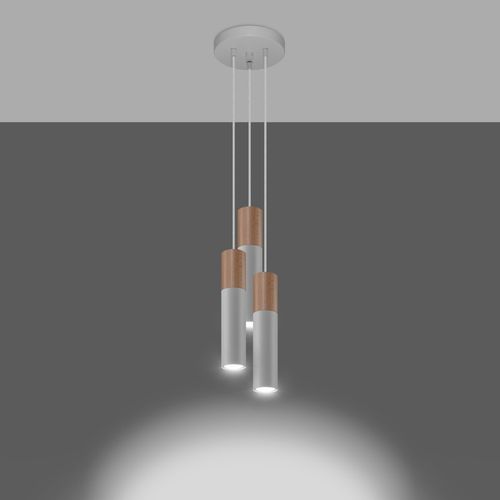 Lampa wisząca PABLO 3P biała na Arena.pl