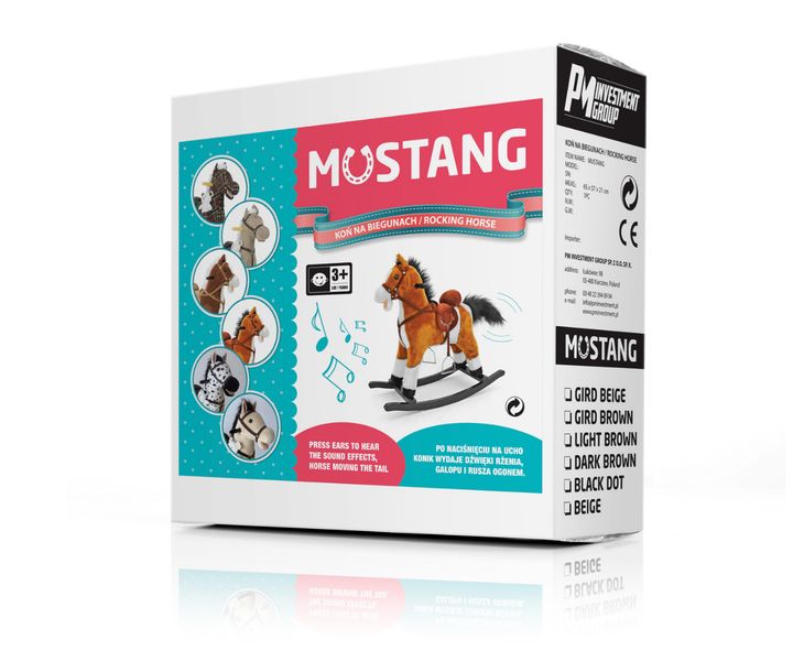 MILLY MALLY Koń MUSTANG Dark Brown zdjęcie 7