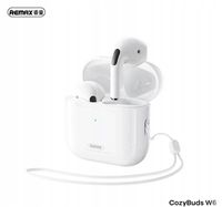 Słuchawki Bluetooth REMAX TWS W6 WHITE Bluetooth 5.3 świetna jakość