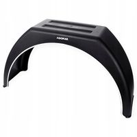 Błotnik pojedynczy plastikowy z płaską górą do przyczepy naczepy