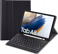 KLAWIATURA z ETUI DO SAMSUNG GALAXY Tab A8 10.5" CZARNY