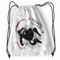 Plecak Kotki Kotek Szkolny Worek Torba Z Nadrukiem Ze Zdjęciem