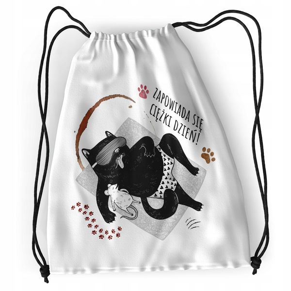 Plecak Kotki Kotek Szkolny Worek Torba Z Nadrukiem Ze Zdjęciem zdjęcie 1