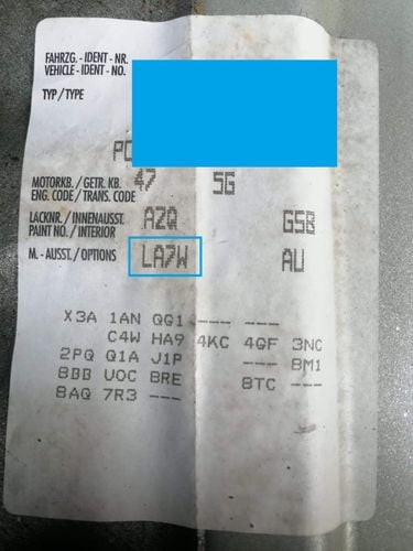 lakier samochodowy w sprayu zestaw do zderzaków vw la7w reflexsilber na Arena.pl