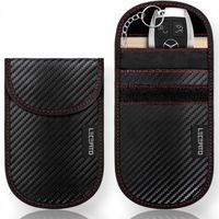 2xETUI ANTYKRADZIEŻOWE KLUCZYK KEYLESS KLATKA FARADAYA BLOKADA RFID LECERTO