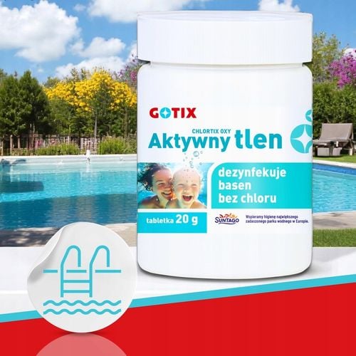 Aktywny Tlen do Basenu Jacuzzi SPA Chemia Basenowa bez Chloru Tabletki na Arena.pl